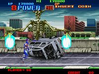 une photo d'Ã©cran de Eight Man sur SNK Neo Geo